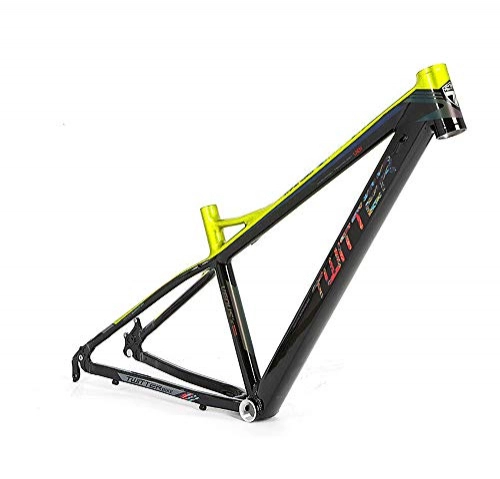 Cuadros de bicicleta de montaña : LIDAUTO Cuadro de Bicicleta de montaña Aleación de Aluminio Ultraligero 15.5, Yellow, 26 * 15.5inch