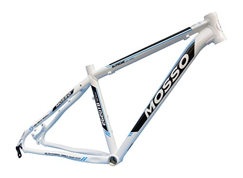 Cuadros de bicicleta de montaña : Mosso MTB 2620TB - Cuadro, Color Blanco, Talla 17