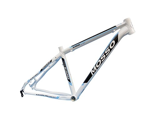 Cuadros de bicicleta de montaña : Mosso MTB 2620TB - Cuadro, Color Blanco, Talla 18"