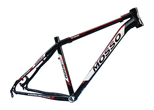 Cuadros de bicicleta de montaña : Mosso MTB 2620TB - Cuadro, Color Negro, Talla 17