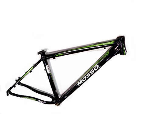 Cuadros de bicicleta de montaña : Mosso MTB 2902 Odyssey - Cuadro, Color Negro / Verde, Talla 19