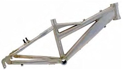 Cuadros de bicicleta de montaña : Ridewill Bike Cadre VTT Hybride 20 "Aluminium brut (MTB) / frame MTB Hybrid 20 Aluminium Rough (MTB)