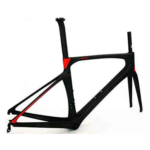 Cuadros de bicicleta de montaña : WSJBicycle Frame Carbon Fiber Broken Wind Road Bike Rack 700C V Freno Versin Ligera de neumtico