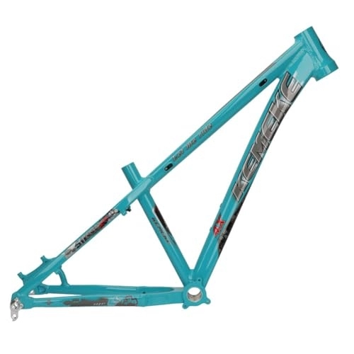 Cuadros de bicicleta de montaña : ZFF 1Cuadro De Bicicleta De Montaña 14'' Aleación De Aluminio DJ Am XC Cuadro MTB 26 27.5er Freno De Disco Eje Pasante 12 * 142mm Enrutamiento Interno 2250g (Color : Blue, Size : 14'')