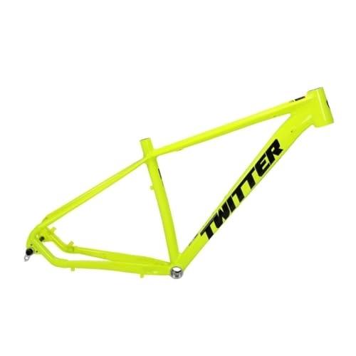Cuadros de bicicleta de montaña : ZFF 27.5 29er Cuadro MTB Aleación De Aluminio Boost Eje Pasante 12 * 148mm Bicicleta De Montaña Cuadro 15'' / 17'' / 19'' Freno Disco XC Cuadro Enrutamiento Interno (Color : Green, Size : 17'')