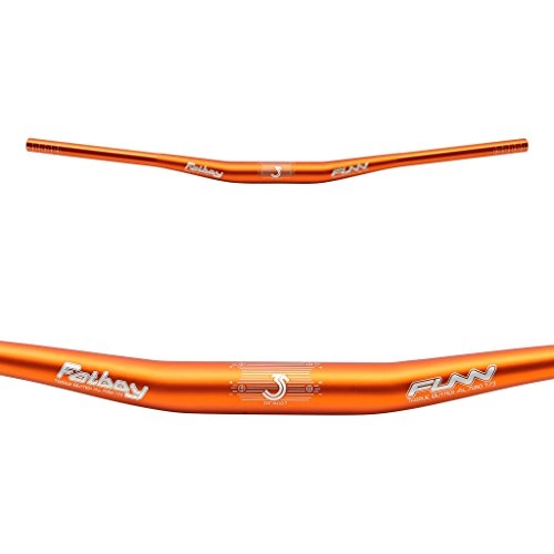 Manillares de bicicleta de montaña : Funn Manillar Fatboy 35 785 mm Rise 18 mm Oversize Naranja anodizado (Mancuernas MTB) / Handlebar Fatboy 35 785 mm Rise 18 mm Oversize Anodized Orange (Handlebars MTB)