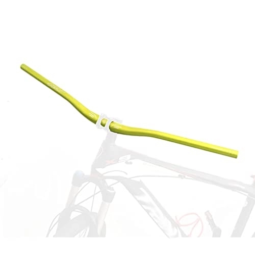 Manillares de bicicleta de montaña : Manillar De Bicicleta De Montaña 31, 8 Mm * 720 Mm / 780 Mm Manillar MTB Aleación De Aluminio Barra Elevadora Extra Larga Elevación 25 Mm (Color : Green, Size : 780mm)