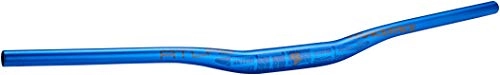 Manillares de bicicleta de montaña : Race Face - Manillar Atlas Elevado, 20 mm-35 x 820-azul, Unisex, 820mm