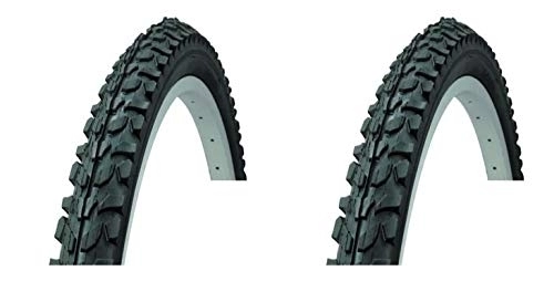 Neumáticos de bicicleta de montaña : Aero Sport 2 x Cubierta para Bicicleta de montaña 24" x 1.95cm