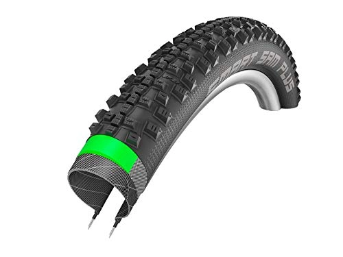 Neumáticos de bicicleta de montaña : Cicli Bonin Schwalbe Smart Sam Plus Hs476 Addix Performance Rigid Neumáticos, Unisex Adulto, Negro, Talla única