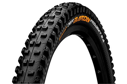 Neumáticos de bicicleta de montaña : Continental Der Baron Protection Apex 26 X 2.4 Neumático de Bicicleta, Unisex Adulto, Negro, 60-559 (26×2, 35´´)