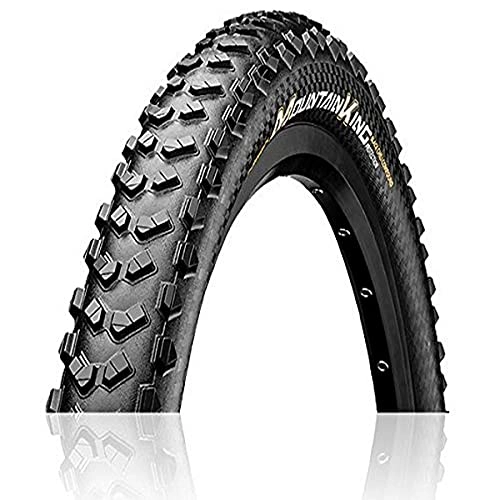 Neumáticos de bicicleta de montaña : Continental Mountain King Neumáticos para Bicicleta, Unisex Adulto, Negro, 27.5 x 2.8