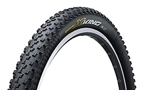 Neumáticos de bicicleta de montaña : Continental Mountain King²  Cubierta, Unisex Adulto, Negro, 27, 5 x 2, 2