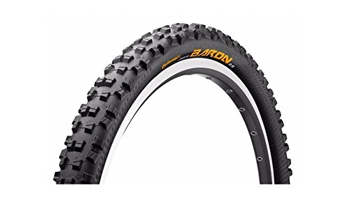 Neumáticos de bicicleta de montaña : Continental MTB 100227 Baron 2.5 - Cubierta Plegable (26 x 2, 5")