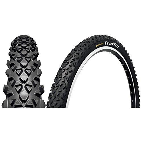 Neumáticos de bicicleta de montaña : Continental Traffic - Cubiertas MTB - negro 2016