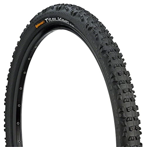 Neumáticos de bicicleta de montaña : Continental Trail King Rigid 26 x 2.40 Neumáticos para Bicicleta, Adultos Unisex, Negro, Talla Única