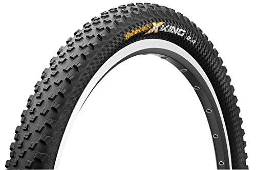Neumáticos de bicicleta de montaña : Continental X King  Cubierta, Unisex, Negro, 27, 5 x 2, 20 (55-584)