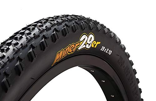Neumáticos de bicicleta de montaña : Duro - Neumático MTB 29 X 2.10 (54-622) Plegable *Miner Negra 60 TPI