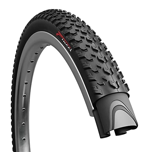 Neumáticos de bicicleta de montaña : Fincci 27, 5 x 2, 10 Pulgadas 54-584 Plegable Cubierta para MTB Montaña Fuera del Camino Hibrida Bici Bicicleta