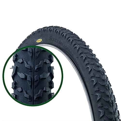 Neumáticos de bicicleta de montaña : Fincci de Carretera Montaña MTB Bicicleta de Barro Offroad Cubiertas 27, 5 x 2, 10