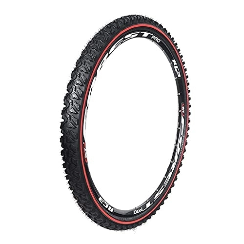 Neumáticos de bicicleta de montaña : HAOKAN 24 26 27.5 pulgadas Neumático de bicicleta de montaña Rueda de patrón grande 1.95 2.1 2.35 (tamaño : 26 x 2.1) (27.5 x 2.1)