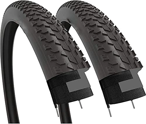 Neumáticos de bicicleta de montaña : Hclshops 100-559 - Par de neumáticos de grasa para la montaña de carretera, MTB, barro, Dirt Offroad, bicicleta (2 unidades)