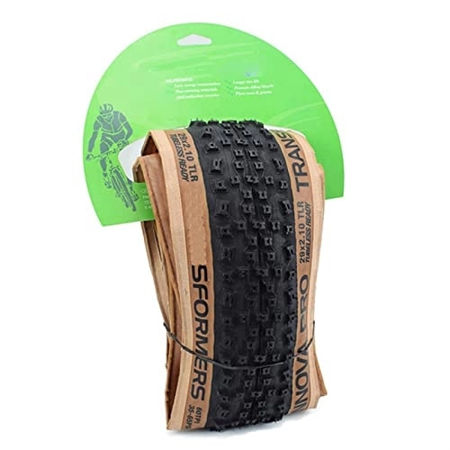 Neumáticos de bicicleta de montaña : LXRZLS 1pc 29 * 2.1 27.5 * 2.1 Ultralige Neumático sin cámara Llena de Llantas MTB Neumáticos de la Bicicleta de montaña Neumático (Color : 1pc 29X2.1)