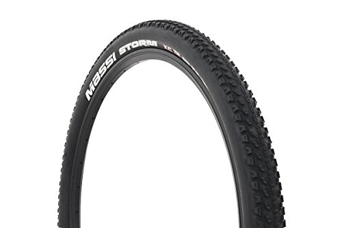 Neumáticos de bicicleta de montaña : Massi Storm Pro Cubierta, Neumaticos para Bicicleta, Negro, 29x2.10 A