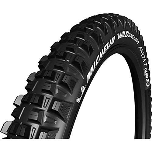 Neumáticos de bicicleta de montaña : Michelin - Neumáticos de 27, 5 x 2, 40 (61-584) Wild Enduro Front Gum-X T.Ready para Bicicleta Unisex Adulto, Color Negro