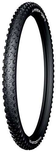 Neumáticos de bicicleta de montaña : Michelin Reifen Wild Grip R Advanced faltbar TL-Ready Cubierta, Unisex, Negro, 27, 5