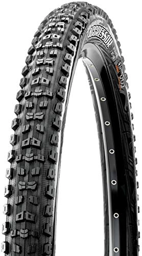 Neumáticos de bicicleta de montaña : MSC Bikes Aggressor Ddown KV Tubeless Ready Neumático, Unisex Adulto, Negro, 27.5