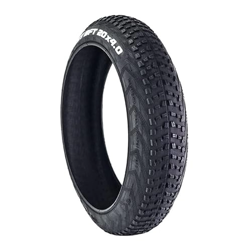 Neumáticos de bicicleta de montaña : Neumáticos para bicicleta gruesa de 20 / 26x4, 0 pulgadas, neumático grueso antideslizante para bicicleta de montaña y playa para moto de nieve eléctrica (Size : 20x 4.0in tire)