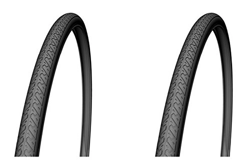 Neumáticos de bicicleta de montaña : Onogal 2X Cubierta Rueda Neumatico de Bicicleta Urbana Top Slick Mtb 26" X 1, 40 3280_2
