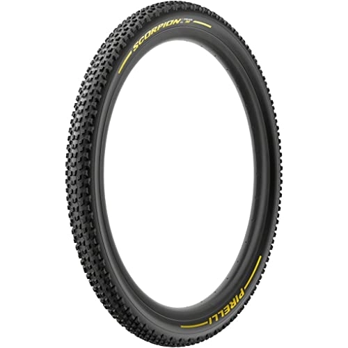 Neumáticos de bicicleta de montaña : Pirelli Scorpion MTB M 29 x 2.4 Yellow, Adultos Unisex, Negro, ESTANDAR