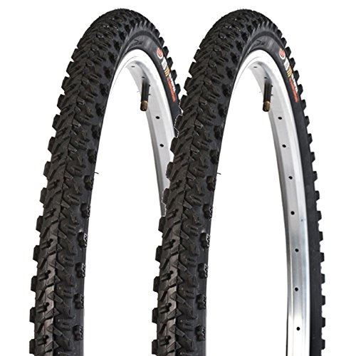 Neumáticos de bicicleta de montaña : Raleigh CST T1812 26" x 1.95 Mountain Bike Tyres (Pair)