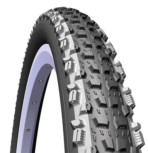 Neumáticos de bicicleta de montaña : Rubena / Mitas Unisex Kratos TD X Gris Plegable Bead neumático x X1, Negro, 27, 5 x 2, 25