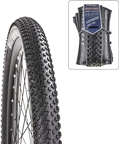 Neumáticos de bicicleta de montaña : Rycheer Neumático plegable para bicicleta de montaña, 29 x 2, 1, 60 TPI, color negro