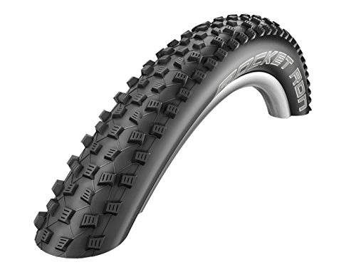Neumáticos de bicicleta de montaña : Schwalbe 11600555.01 - Cubierta 27.5X2.25 Rocket Ron TL Easy Negro