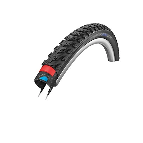 Neumáticos de bicicleta de montaña : Schwalbe Cubierta Marathon GT 365 DualGuard 2017 Neumáticos para Bicicleta, Adultos Unisex, Negro, 40-622 (28×1, 50´´)