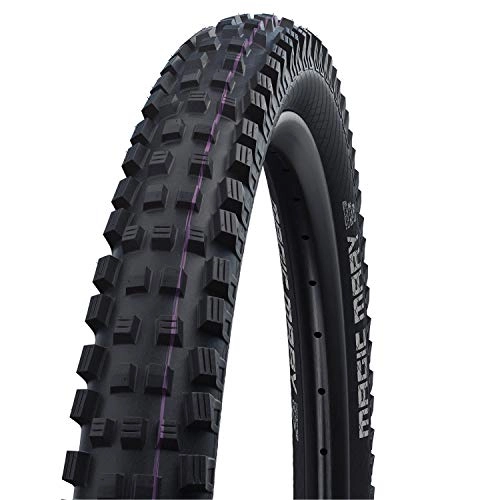 Neumáticos de bicicleta de montaña : Schwalbe Magic Mary HS447 DH-Pneumatico, Unisex-Adult, Nero, 68, 58 cm