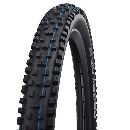 Neumáticos de bicicleta de montaña : Schwalbe Nobby Nic EVO Super Trail Cubierta para Bicicleta, Negro, 29X2.60