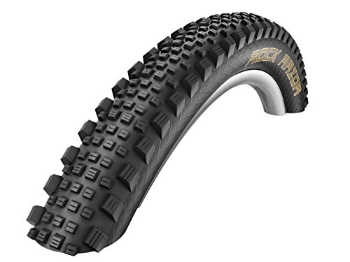 Neumáticos de bicicleta de montaña : Schwalbe Rock Razor HS 452 27.5" Tubeless Ready tyre MTB - neumáticos para bicicleta (Flexible / Folding / TS, Negro, 27.5", 23 - 50 psi, Tubeless Ready tyre, MTB)
