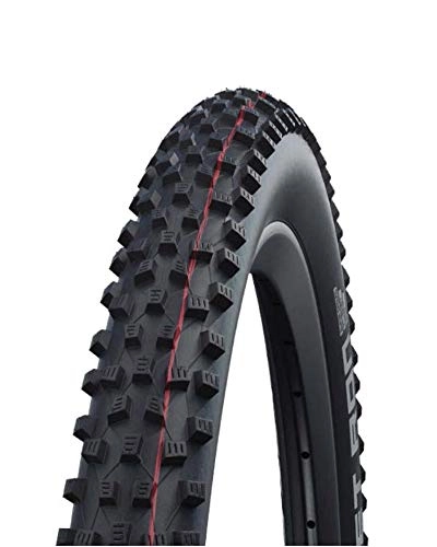 Neumáticos de bicicleta de montaña : Schwalbe Rocket Ron HS438 SG-Cubierta para Bicicleta, Unisex Adulto, Negro, 29 Zoll