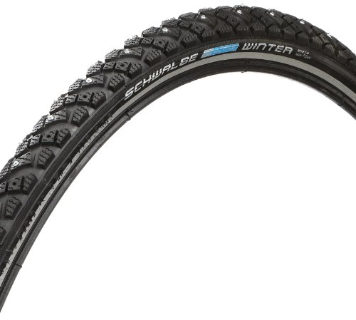 Neumáticos de bicicleta de montaña : Schwalbe Winter 700x40c Wire Clincher Kevlar Guard Neumáticos, Unisex Adulto, Negro, 29" x 2 / 3