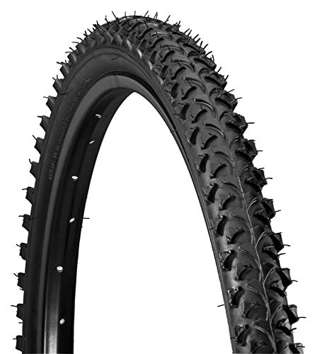 Neumáticos de bicicleta de montaña : Schwinn Bicicleta de montaña neumático (Negro, 26 x 1.95-Inch)