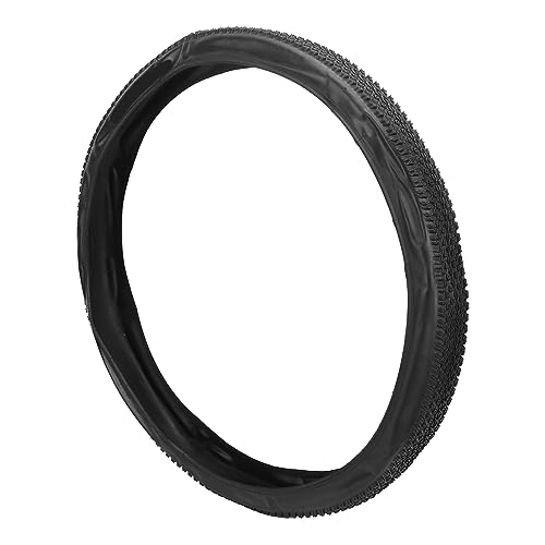 Neumáticos de bicicleta de montaña : Shanrya Neumático de Repuesto Plegable, Neumático Exterior de Bicicleta de Repuesto de Goma Portátil Antipinchazos para Bicicleta de Montaña (Negro)