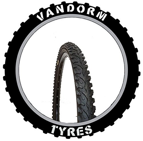 Neumáticos de bicicleta de montaña : Vandorm 26 "Hard Track 26" x 1.95 "Neumático de ciclo de bicicleta con ruedas MRRP £ 12.99