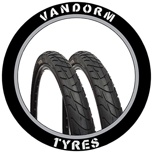 Neumáticos de bicicleta de montaña : Vandorm Par de 26 "Slick Tyre MTB Viento 210 de 26 x 2.10" Bicicleta neumáticos