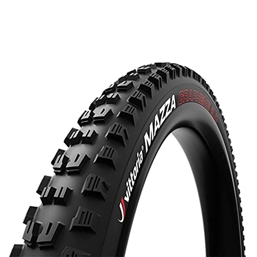 Neumáticos de bicicleta de montaña : Vittoria Cubierta MTB Mazza Gris / 60-622 / 29x2.4 TNT G2, Adultos Unisex, Negro (Negro), Talla Única