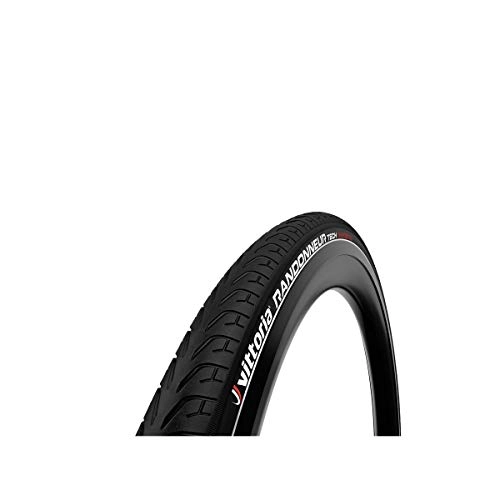 Neumáticos de bicicleta de montaña : Vittoria Randonneur Tech - Neumático rígido (700 x 32 cm), Color Negro
